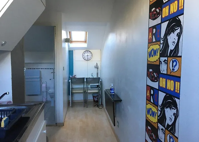 Studio Centre-Ville Climatise Avec Parking Gratuit